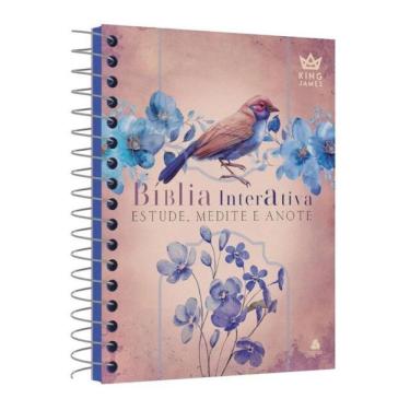 Imagem de Bíblia Interativa Estude, Medite E Anote - Modelo Paciência - King James - Bkj