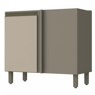 Imagem de Balcão Canto Reto 1 Porta 84cm Connect Henn 