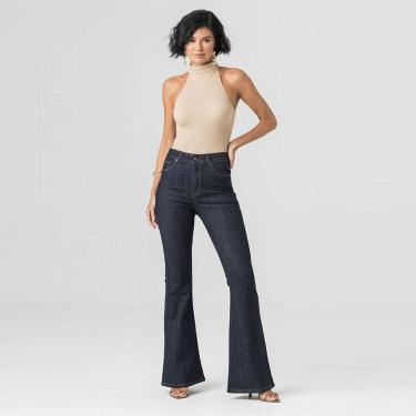 Imagem de Calça Flare Jeans Feminina Disparate-Feminino
