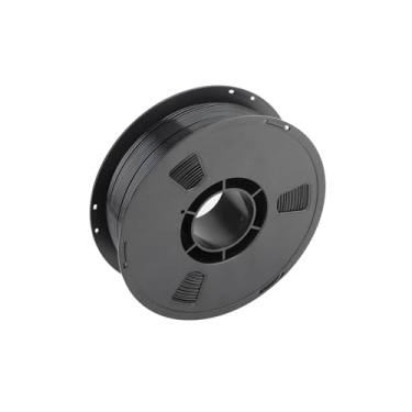 Imagem de Filamento Impressora 3D 1,75 Mm, Material de Impressão PETG de Alta Tenacidade Consumível para DIY - Aprimora a Precisão, Boa Renderização Cores e Fácil Substituição (Preto)