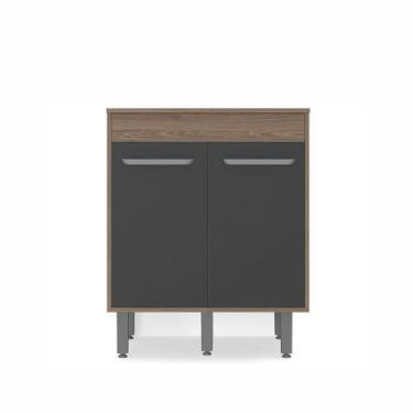 Imagem de Balcão 2 Portas 70cm (Com Tampo) Barcelona - SSX Multicoisas - Poliman