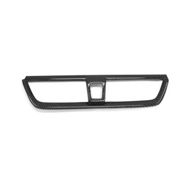 Imagem de YOUTOOCAR Acabamento de saída de ar condicionado traseiro do carro compatível com acessórios Chevrolet Trailblazer 2024 (padrão de fibra de carbono)