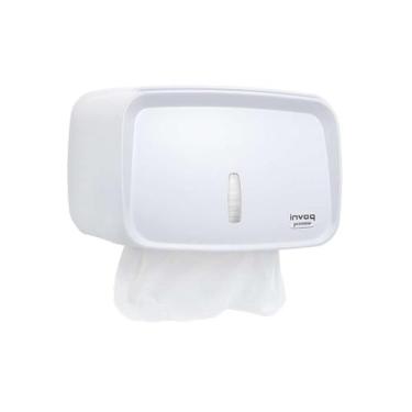 Imagem de Dispenser Porta Papel Toalha Interfolha Compacto Banheiro Invoq Premis