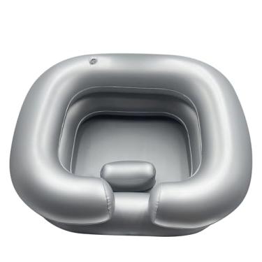 Imagem de Lavatório de xampu inflável para lavatório de cabelo, tigela de xampu portátil, pia inflável para mulheres grávidas