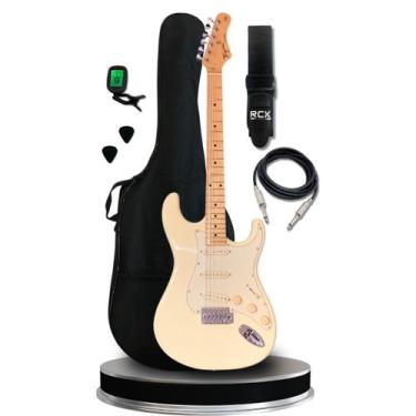 Imagem de Kit Guitarra Tagima Stratocaster, TG-530 Olympic White