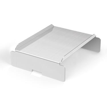 Imagem de Defletor de calor para Pit Boss, domador de chamas de aço inoxidável para Pit Boss 700 820 850 1000 1150 1250 1300 1600 Series Pellet Smoker Grill peças de substituição de escudo térmico