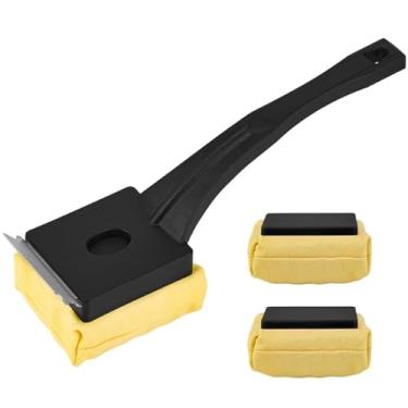 Imagem de Escova de grelha sem cerdas – Limpeza a vapor – Inclui 2 cabeças de escova extra – Raspador de churrasco resistente