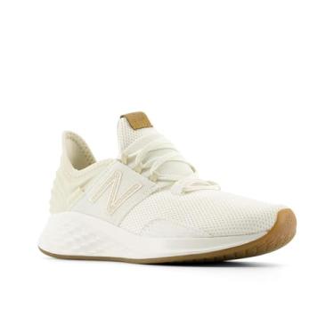 Imagem de New Balance Tênis feminino Fresh Foam ROAV V1, Sal marinho/osso/incenso, 6.5 Wide