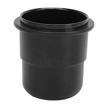 Imagem de Copo dosador de café, tamanho de 58 mm, peça de material, copo dosador de plástico, prevenção de vazamentos, copo dosador de café em pó peça para loja em casa (preto 58 mm)