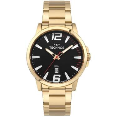 Imagem de Relógio Technos Masculino Racer Dourado - 2115uco/1p