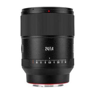 Imagem de Meike 24 mm F1.4 AF ultra grande angular grande abertura foco automático STM quadro completo super alta resolução 10K lente Prime compatível com câmeras Sony E Mount A7III A7IV A7R A7RIII A7R IV