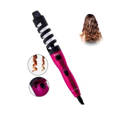 Imagem de Cacheador Cabelo Duo Shine Philco Revestido Cerâmica Bivolt