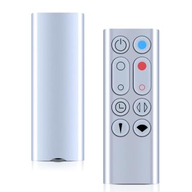 Imagem de HP00 HP01 Novo controle remoto de substituição para aquecedor purificador de ventilador Dyson Pure Hot+Cool, peça NO.967197-13 (prata)