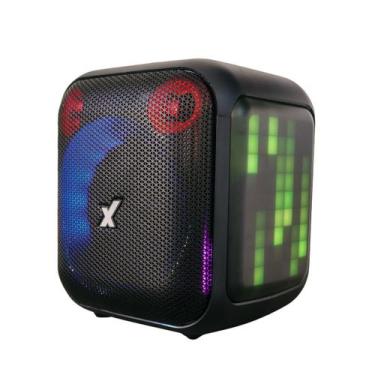 Imagem de Caixa de Som Amvox ACA 410 NEON 410W Woofer 6 Led BT USB TWS Bivolt