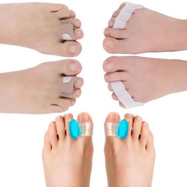 Imagem de Kit 3 Pares Protetor Corretor Joanete alivio da dor Cód-191 - SWG, BEG