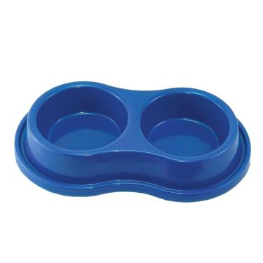 Imagem de Comedouro Duplo Anti Formiga G Azul