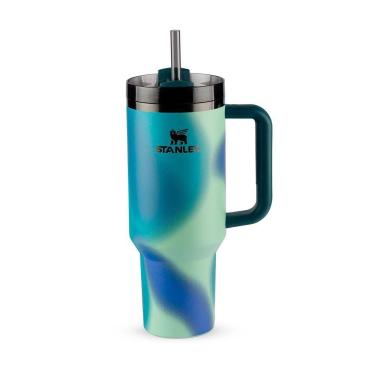 Imagem de Copo Com Canudo Stanley Quencher Coastal Motion