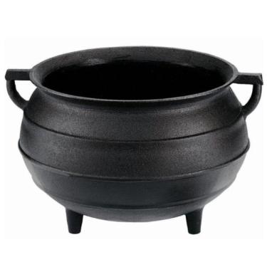 Imagem de Caldeirão Tripé 34 Cm 20 L Em Ferro Fundido Panela Mineira