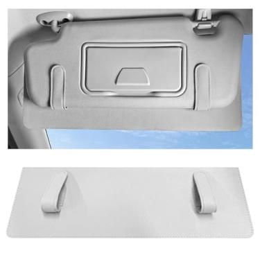 Imagem de NYTKL Extensor de viseira de sol para carro, acessório de sombra de extensão antirreflexo para condução segura, bloqueador de sol com clipe extensor de para-sol protege o motorista passageiro dos