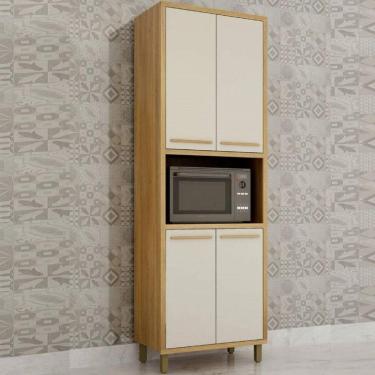 Imagem de Cozinha Completa Paneleiro Torino Valdemóveis Cinamono Off White