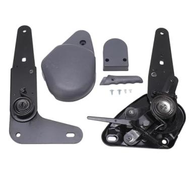 Imagem de Ymiko Ajustador de ângulo do Assento, Poltrona Reclinável Com Dobradiça Traseira Ajustável de 0 a 180 Graus Com Construção Em Aço Resistente, para Trailers, Caminhões, Veículos de