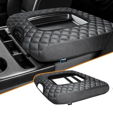 Imagem de GAWAF Capa de console central adequada para chevy silverado 2014 2015 2016 2017 2018 com console de assento de salto 40/20/40, capa de caixa de assento de apoio de braço de carro, acessórios de carro