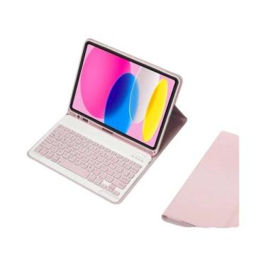 Imagem de Capa Para iPad De 10,9 Polegadas 2022 Com Teclado Bluetooth Sem Fio E 