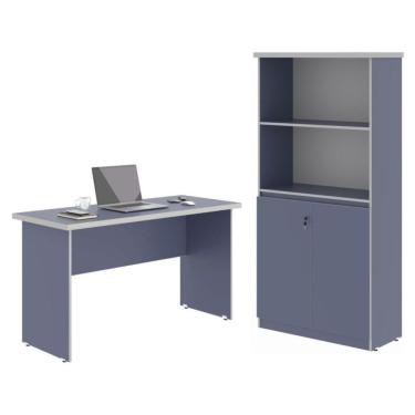 Imagem de Mesa De Computador E Armario Japão Azul