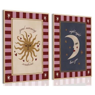 Imagem de Jerbgre Impressões de sol e lua - 16×24