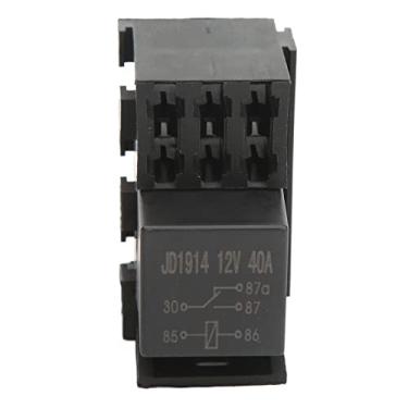 Imagem de LiebeWH Kit Completo, Desempenho Eficiente, Ampla Aplicação Kit de Caixa de relé ABS 12V 5 Pinos 40A de Bloco de Caixa de relé de Fusível, Ideal para Acessórios Elétricos Automotivos, de Bloco de de