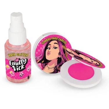 Imagem de Kit Hair Glow Emilly Vick Turma dos Rosas - Brink Model