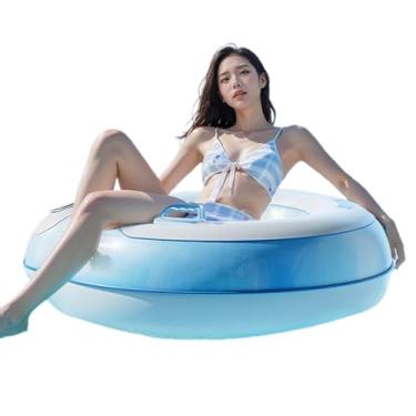 Imagem de Boias Infláveis para Piscina | Grande de Natação Brincadeira de Praia | Acessórios Aquáticos Flutuantes com Grande Capacidade para Festas ao Ar Livre Jardim Lago