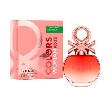 Imagem de Perfume Colors Rose Intenso Feminino Benetton Eau de Parfum 50ml-Feminino
