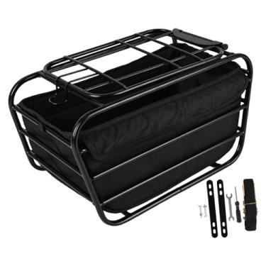 Imagem de Aymzbd Cesto Traseiro para Bicicleta, Portátil, Ideal para Cães, Camping, Caminhadas E Muito Mais, com Forro, 38 Cm X 23 Cm X 21.5