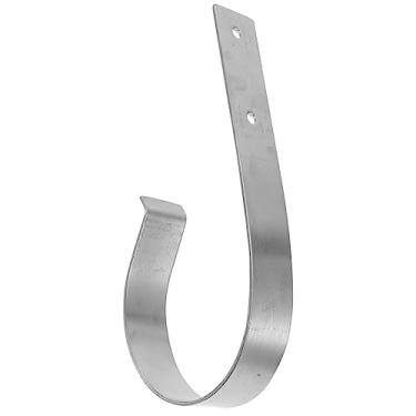 Imagem de YARNOW Suporte de boia de anel de aço inoxidável Suporte de ferradura marítima Suporte de gancho de boia salva-vidas Grande Gancho S para bastões de piscina, escova de piscina, equipamento de