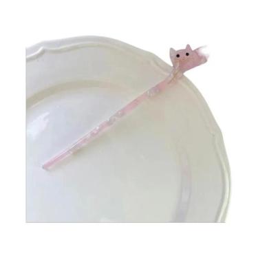 Imagem de Grampo De Cabelo De Madeira Com Flor E Franjas De Gato Para Mulheres, 