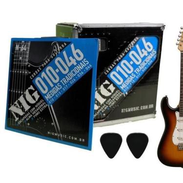 Imagem de Enc. duplo n64 p/ guitarra eletrica 010/.042 - tradicional - NIG