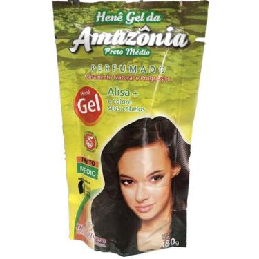 Imagem de Henê Da Amazônia Em Gel Preto Médio 180g - Divina Dama