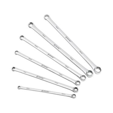 Imagem de Conjunto De Chaves Combinadas Métricas Extra Longas 6PCS Duráveis Em C