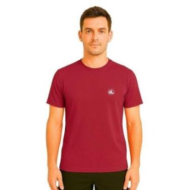 Imagem de Camisa Esporte Legal Solutio UV45+ Masculina - Vermelho GG-Masculino