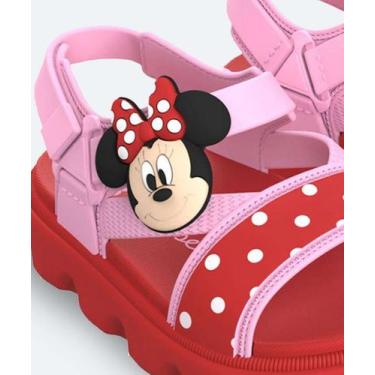 Imagem de Sandália Infantil Minnie Disney-41086, Vermelho, 19