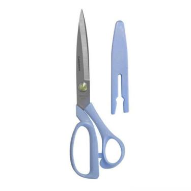 Imagem de Tesoura Multiuso Lanmax 8 Com Protetor, AZUL