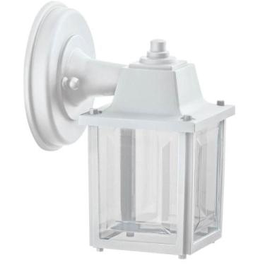 Imagem de Arandela de Parede Quadrada Branca Luminária Vintage Colonial E27 Poli