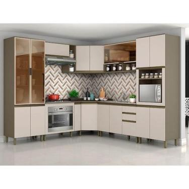 Imagem de Cozinha Modulada Évelin 13 Peças Duna Cristal  Henn