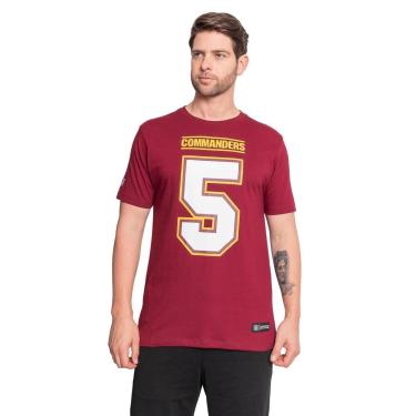 Imagem de Camiseta NFL Washngton Commanders Name Number Jayden Daniels Masculino-Masculino