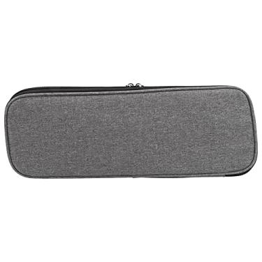 Imagem de Generic Caso de Agulha de tricô Elegante Saco de Armazenamento Tecido para Amantes de crochê 600d Oxford Pano Cinza Armazenamento Doméstico