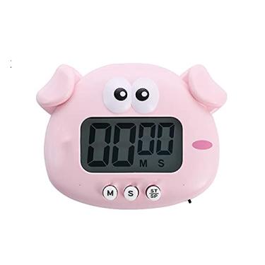 Imagem de Cronômetro digital de cozinha, cronômetro digital, contagem regressiva, contagem regressiva, cronômetro, formato fofo, aprendizado