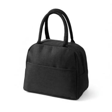 Imagem de Bolsa Térmica para Almoço Portátil Reutilizável Organizador Bento à Prova de Vazamentos Preparo Refeições com Fechamento Zipper Trabalho Escola Piquenique Caminhada Praia Mulheres Homens