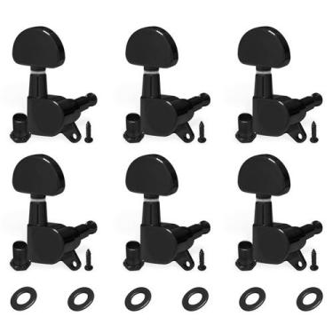 Imagem de Afinador de guitarra Pegs SAPHUE 6R selado em forma de leque para guit