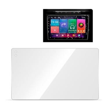 Imagem de Zeathery Película de tela de navegação de controle central, película sensível ao toque sensível à prova d'água HD flexível, 22,9 x 21,7 x 5,08 polegadas, acessórios de instalação de adsorção para